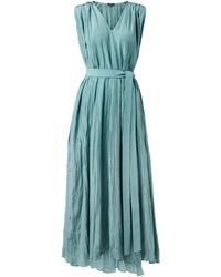 JOSEPH - Pleated Belted Dress - Lyst