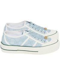 Gucci - Gg Chunky Lace-Up Sneakers - Lyst