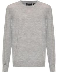 Theory - Crewneck Knitted Jumper - Lyst