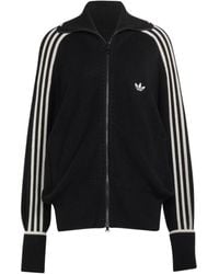 adidas Originals - Adidas Zip-Up Knit Track Jacket - Lyst