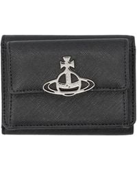 Vivienne Westwood - Logo-Plaque Tri-Fold Wallet - Lyst