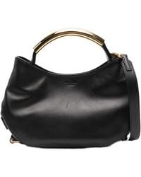 Moschino - Logo Detail Top Handle Bag - Lyst