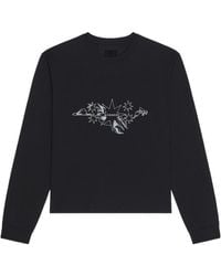 Givenchy - Tarot Graphic Long Sleeve T-Shirt - Lyst
