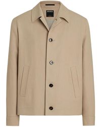 ZEGNA - Long Sleeve Casual Jacket - Lyst