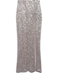Aniye By - Rose Full Sequin Stretch Fabric Skirt - Lyst