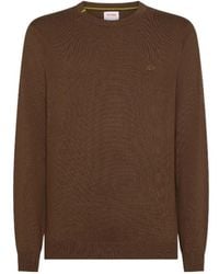 Sun 68 - Logo Crew Neck Knitted Sweater - Lyst