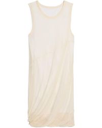 Helmut Lang - Bubble Sheer-Overlay Dress - Lyst