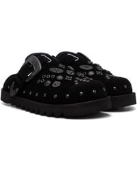 Toga Virilis - Eyelet Metal Sabot Muller Shoes - Lyst