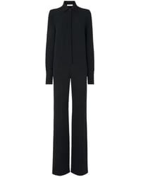 Fendi - Silk Cady Jumpsuit - Lyst