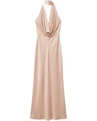 Amazuìn - Draped Halterneck Dress - Lyst