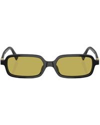 Miu Miu - Eyewear Rectangular Frame Sunglasses - Lyst