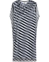 Sportmax - Oreste Striped Sleeveless Dress - Lyst