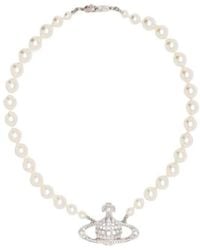 Vivienne Westwood - Orb Logo Pendant Necklace - Lyst