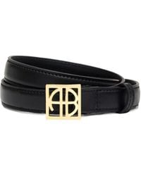 Anine Bing - Monogram Belt - Lyst