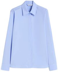 Max Mara - Maroso Button-Up Long-Sleeved Shirt - Lyst