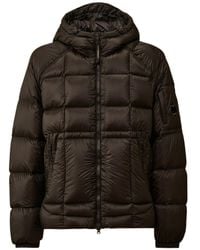 C.P. Company - Lightweight Matte Micro-Ripstop Down Jacket With Adjustable Hood - Lyst