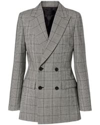 Nili Lotan - Weston Plaid Virgin Wool Blazer - Lyst