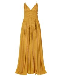 Ulla Johnson - Backless V-Neck Dress - Lyst
