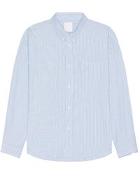 Givenchy - Striped Long-Sleeved Shirt - Lyst