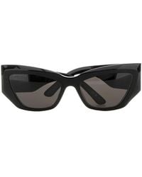 Balenciaga - Eyewear Butterfly Frame Sunglasses - Lyst