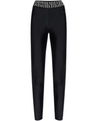 Moschino - Logo Waist Performance Trousers - Lyst