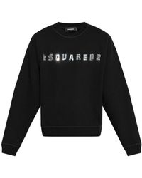 DSquared² - Brushed Fleece Relax-Fit Sweatshirt - Lyst