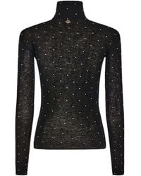 Rabanne - Roll-Neck Top - Lyst