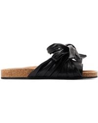 JW Anderson - Jw Anderson Bow-Detailed Open-Toe Sandals - Lyst