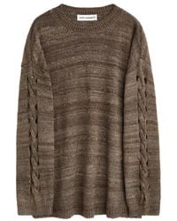 Our Legacy - Textured Silk Knitted Sweater - Lyst