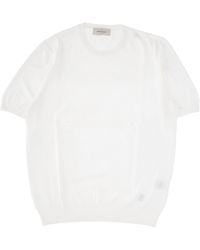 Gran Sasso - Short Sleeved Knitted Jumper - Lyst