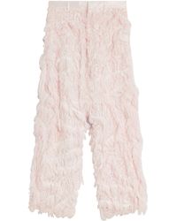 Phoebe Philo - Tasseled Casual Trousers - Lyst