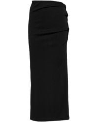 Christopher Esber - Open Twist Ribbed-Knit Maxi Skirt - Lyst