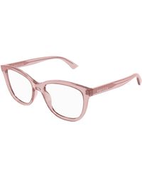 McQueen - Eyewear Square Frame Glasses - Lyst