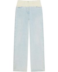 Givenchy - 4G Plaque Oversized Jeans - Lyst