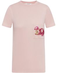 Max Mara - Cotton T-Shirt - Lyst
