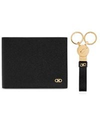 Ferragamo - Wallet And Key Chain Two-Piece Set - Lyst