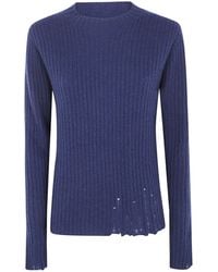 Uma Wang - Crew Neck Sweater - Lyst