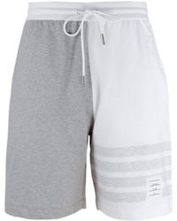Thom Browne - Panelled Drawstring Shorts - Lyst