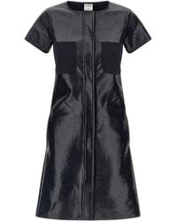 Courreges - Courrèges 2-Pocket Vinyl A-Line Dress - Lyst
