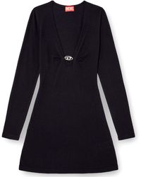 DIESEL - M-Placky Mini Dress - Lyst