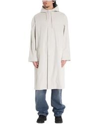 A.P.C. - Kim Single-Breasted Hooded Parka - Lyst