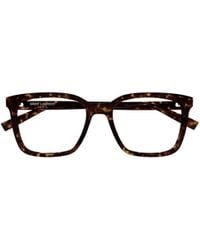 Saint Laurent - Eyewear Sl 672 Rectangular Glasses - Lyst