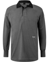 Maison Margiela - Long-Sleeved Polo Shirt - Lyst