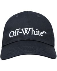 Off-White c/o Virgil Abloh - Logo Embroidered Baseball Cap - Lyst