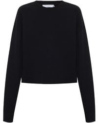 IRO - Round Collar Long Sleeve Sweater - Lyst