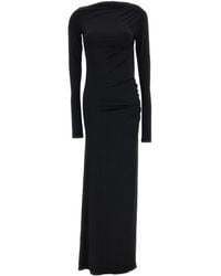 ANDAMANE - Astra Ruched Long-Sleeve Dress - Lyst