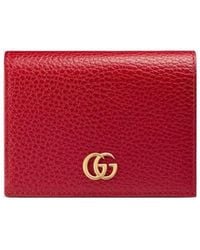 Gucci - Leather Card Case - Lyst
