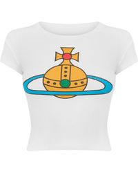 Vivienne Westwood - Viv Os Baby Tee - Lyst