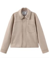 Marissa Chiara - Long-Sleeved Leather Jacket - Lyst