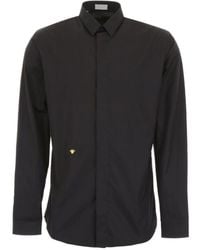 Dior - Shirt With Bee Embroidery - Lyst